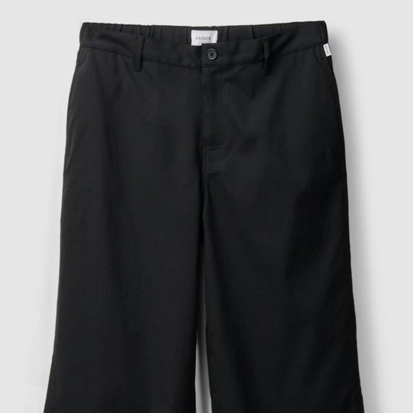 NWOT Vallier High Waisted Black Wide Chino Pant - Picture 8 of 13
